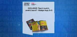 EXCLUSIVE: "See it, touch it, smell it, hear it!" - Rüdiger Vogt, G+D in 'Discover Money20/20 USA' | FF News