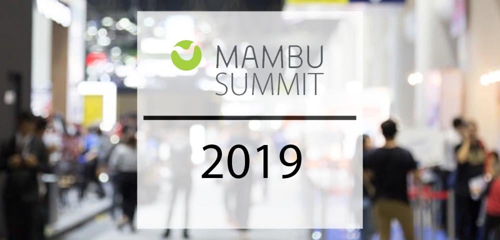 Mambu Summit 2019